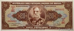 20 Cruzeiros BRAZIL  1955 P.160a