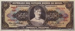 50 Cruzeiros BRAZIL  1961 P.161c