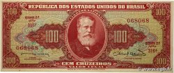 100 Cruzeiros BRAZIL  1963 P.180