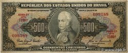 500 Cruzeiros BRAZIL  1960 P.164d