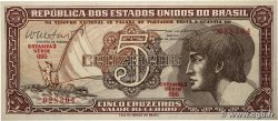 5 Cruzeiros BRAZIL  1961 P.166b