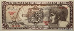 5 Cruzeiros BRAZIL  1961 P.166a