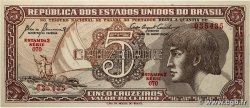 5 Cruzeiros BRAZIL  1961 P.166a