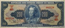 200 Cruzeiros BRAZIL  1961 P.171a