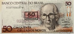 50 Cruzeiros sur 50 Cruzados Novos BRAZIL  1990 P.223
