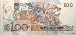 100 Cruzados Novos BRÉSIL  1989 P.220a pr.NEUF