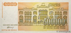 500000 Dinara YOUGOSLAVIE  1994 P.143 SUP