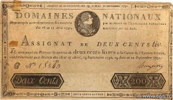 200 Livres Faux FRANKREICH  1791 Ass.17a