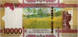 10000 Francs GUINEA  2020 P.49A FDC