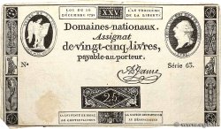 25 Livres FRANCIA  1791 Ass.22a BC