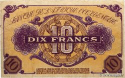 10 Francs AFRIQUE OCCIDENTALE FRANÇAISE (1895-1958)  1943 P.29 B+