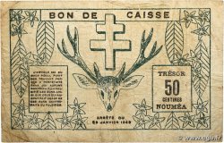 50 Centimes NOUVELLE CALÉDONIE  1943 P.54 G