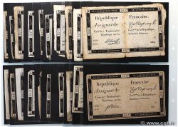 125 Livres Lot FRANKREICH  1793 Ass.44a SS