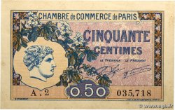 50 Centimes FRANCE regionalism and various Paris 1920 JP.097.31