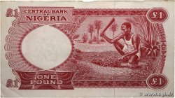 1 Pound NIGERIA  1967 P.08 TTB