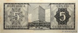 5 Guaranies PARAGUAY  1963 P.195b SPL+