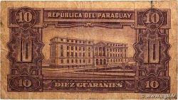 10 Guaranies PARAGUAY  1952 P.187a B