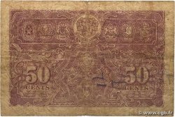 50 Cents MALAYA  1941 P.10b TB