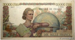 10000 Francs GÉNIE FRANÇAIS FRANCE  1952 F.50.60