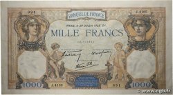 1000 Francs CÉRÈS ET MERCURE type modifié FRANCE  1938 F.38.30