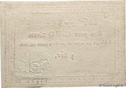 5 Livres FRANCE regionalism and various Lyon 1793 Kol.134 AU