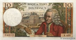 10 Francs VOLTAIRE FRANCE  1969 F.62.36