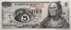 5 Pesos MEXIQUE  1972 P.062c