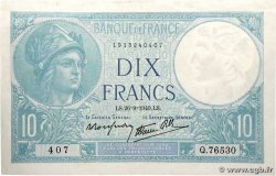 10 Francs MINERVE modifié FRANCE  1940 F.07.15