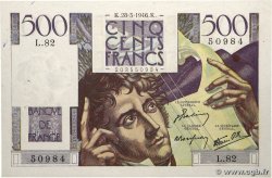 500 Francs CHATEAUBRIAND FRANCE  1946 F.34.05
