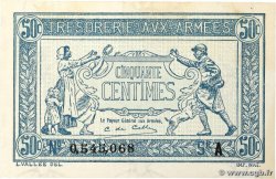 50 Centimes TRÉSORERIE AUX ARMÉES 1917 FRANCE  1917 VF.01.01