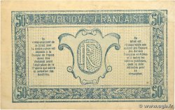 50 Centimes TRÉSORERIE AUX ARMÉES 1917 FRANKREICH  1917 VF.01.07 fVZ
