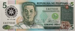 5 Piso PHILIPPINES  1986 P.175a