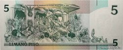 5 Pesos Commémoratif PHILIPPINES  1989 P.177a UNC