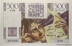 500 Francs CHATEAUBRIAND FRANCE  1946 F.34.04