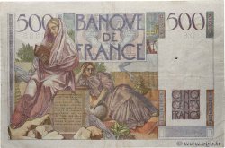 500 Francs CHATEAUBRIAND FRANCE  1945 F.34.01 F