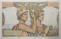 5000 Francs TERRE ET MER FRANCE  1957 F.48.13 F