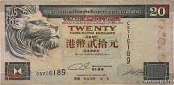 20 Dollars HONG KONG  1994 P.201a B