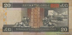 20 Dollars HONG KONG  1994 P.201a B