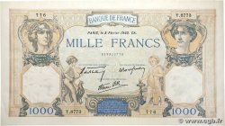 1000 Francs CÉRÈS ET MERCURE type modifié FRANCE  1940 F.38.42