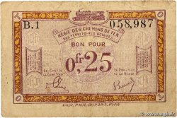 25 Centimes FRANCE régionalisme et divers  1918 JP.135.03
