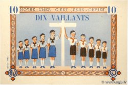 10 Vaillants FRANCE Regionalismus und verschiedenen  1930 JP.-