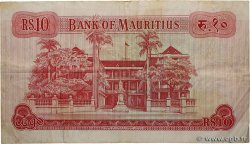 10 Rupees ÎLE MAURICE  1967 P.31c TB