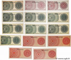 1 à  25 Sens Lot INDONÉSIE  1964 P.090 au P.093 NEUF