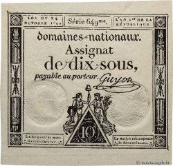 10 Sous FRANCE  1792 Ass.34a