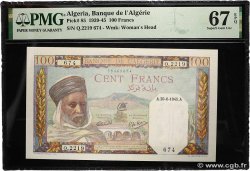 100 Francs ALGERIEN  1945 P.085