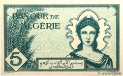 5 Francs ALGÉRIE  1942 P.091 SPL