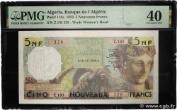 5 Nouveaux Francs ALGERIEN  1959 P.118a