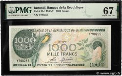 1000 Francs BURUNDI  1991 P.31d