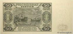50 Zlotych POLOGNE  1948 P.138 pr.NEUF