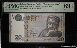 20 Zlotych Commémoratif POLAND  2018 P.192a UNC